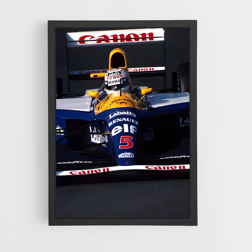 Poster Williams Unleashed – affiche Voitures de Formule 1 (vue 2)